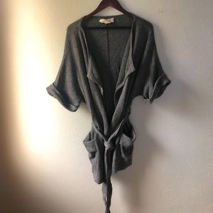 100% Cashmere Wrap Sweater